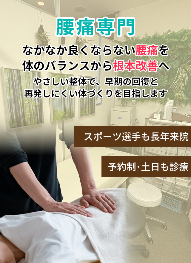 腰痛・ぎっくり腰